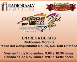 Ya sólo faltan 2 días para la Carrera Radiorama y Corre por Morelos